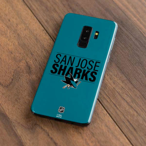 NHL San Jose Sharks Lineup Galaxy S9 Plus Skin