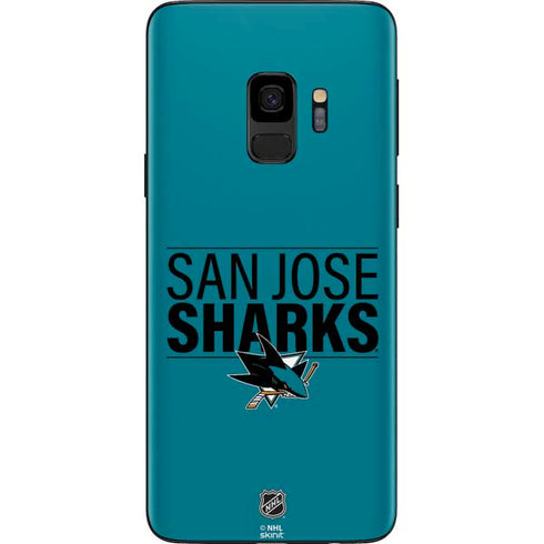 NHL San Jose Sharks Lineup Galaxy S9 Skin