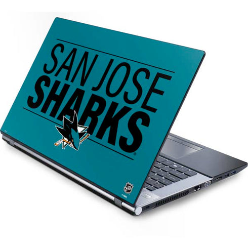 NHL San Jose Sharks Lineup Generic Laptop Skin