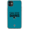 NHL San Jose Sharks Lineup iPhone 11 Clear Case