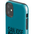NHL San Jose Sharks Lineup iPhone 11 Impact Case