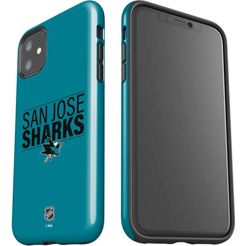 NHL San Jose Sharks Lineup iPhone 11 Impact Case