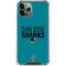 NHL San Jose Sharks Lineup iPhone 11 Pro Max Clear Case