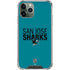 NHL San Jose Sharks Lineup iPhone 11 Pro Max Clear Case
