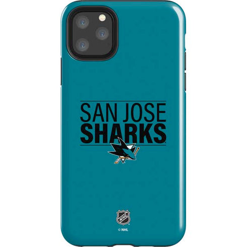 NHL San Jose Sharks Lineup iPhone 11 Pro Max Impact Case