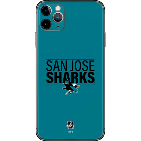 NHL San Jose Sharks Lineup iPhone 11 Pro Max Skin