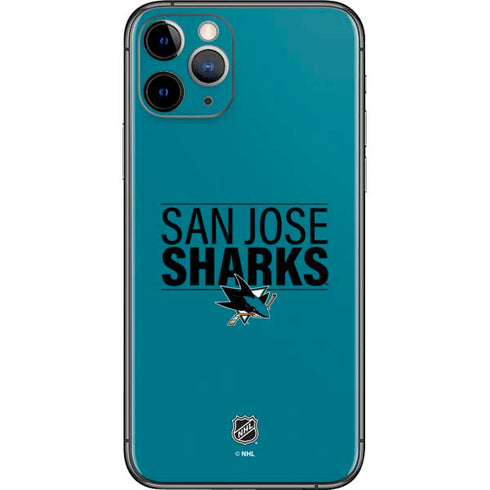 NHL San Jose Sharks Lineup iPhone 11 Pro Skin