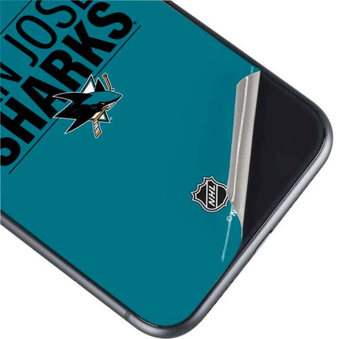 NHL San Jose Sharks Lineup iPhone 11 Skin