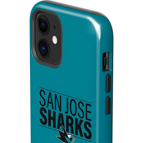 NHL San Jose Sharks Lineup iPhone 12 Impact Case