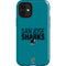 NHL San Jose Sharks Lineup iPhone 12 Mini Impact Case