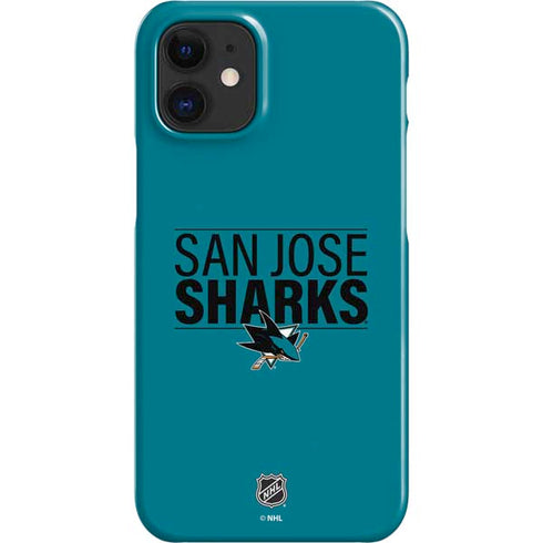 NHL San Jose Sharks Lineup iPhone 12 Mini Lite Case