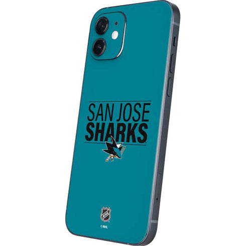 NHL San Jose Sharks Lineup iPhone 12 Mini Skin