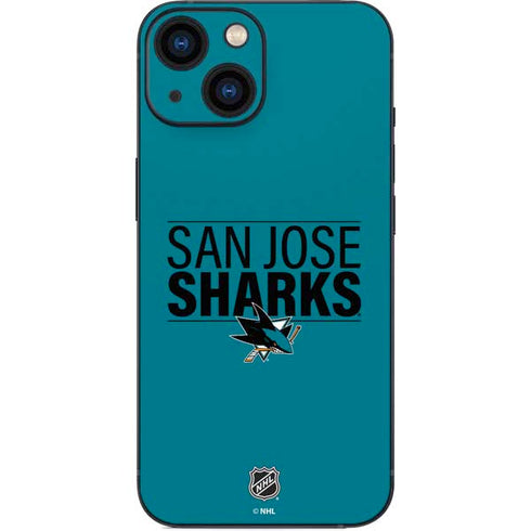 NHL San Jose Sharks Lineup iPhone 13 Mini Skin