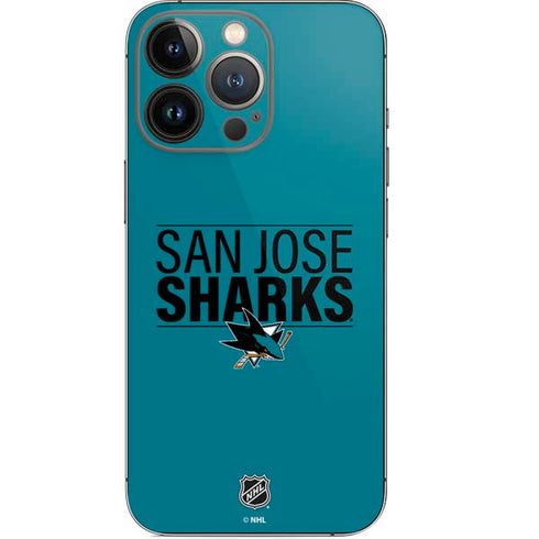 NHL San Jose Sharks Lineup iPhone 13 Pro Skin