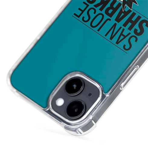 NHL San Jose Sharks Lineup iPhone 15 MagSafe Case