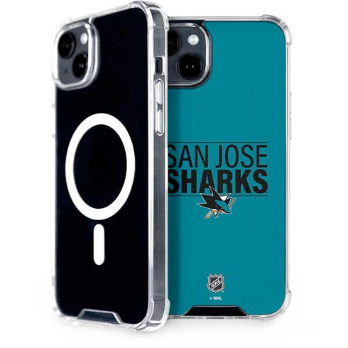 NHL San Jose Sharks Lineup iPhone 15 Plus MagSafe Case