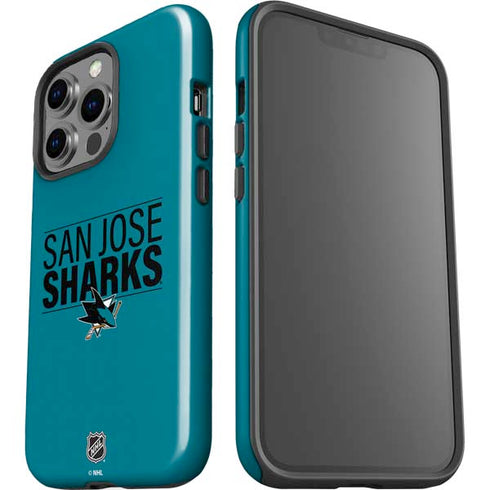 NHL San Jose Sharks Lineup iPhone 15 Pro Impact Case