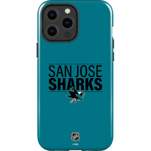 NHL San Jose Sharks Lineup iPhone 15 Pro Max Impact Case