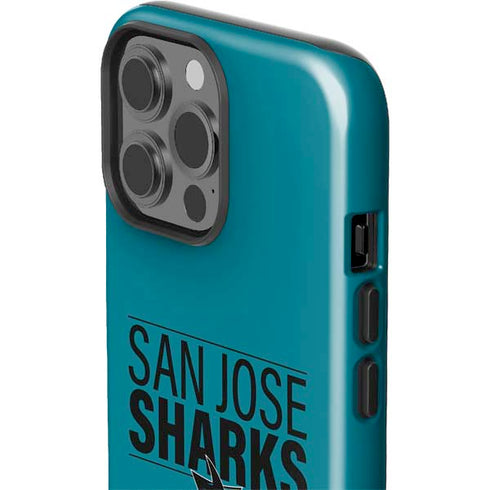 NHL San Jose Sharks Lineup iPhone 15 Pro Max Impact Case