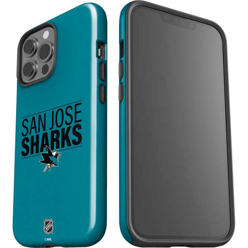 NHL San Jose Sharks Lineup iPhone 15 Pro Max Impact Case