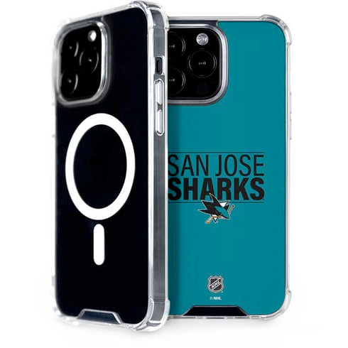 NHL San Jose Sharks Lineup iPhone 15 Pro Max MagSafe Case