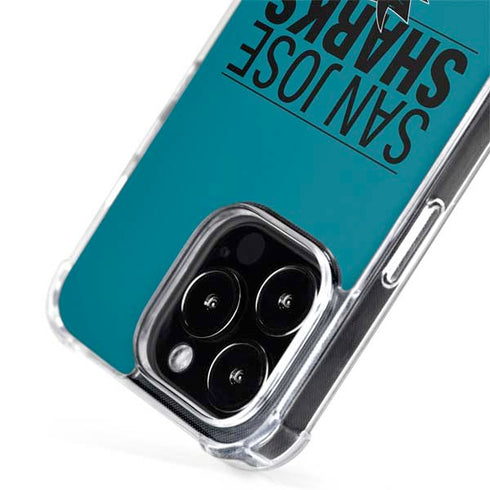 NHL San Jose Sharks Lineup iPhone 15 Pro Max MagSafe Case
