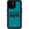 NHL San Jose Sharks Lineup iPhone 14 Pro Max Waterproof Case
