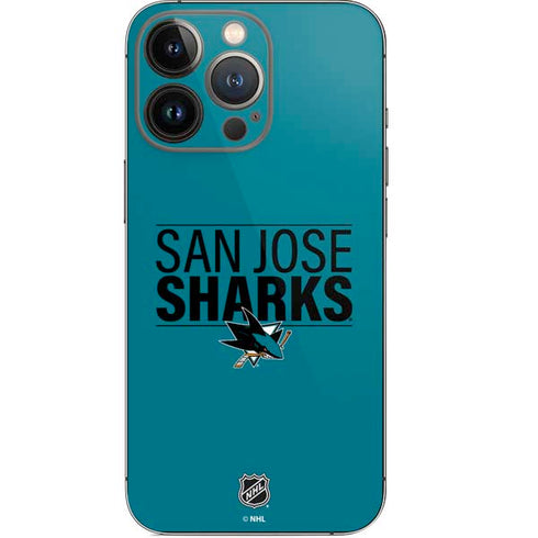 NHL San Jose Sharks Lineup iPhone 14 Pro Skin