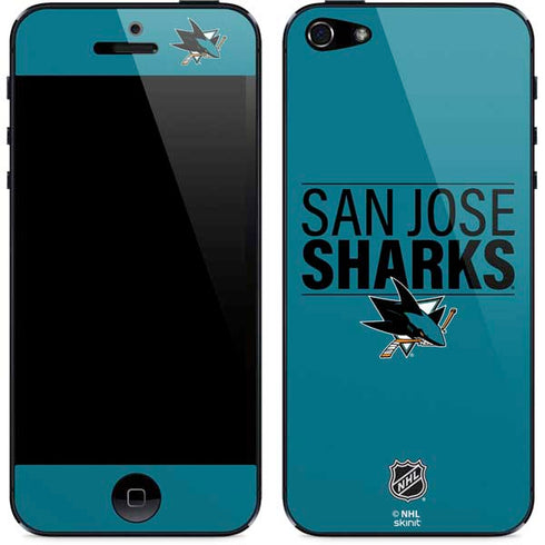 NHL San Jose Sharks Lineup iPhone 5/5s/5SE Skin