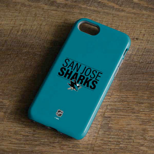 NHL San Jose Sharks Lineup iPhone 8 Pro Case