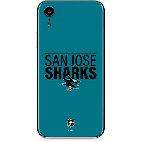 NHL San Jose Sharks Lineup iPhone XR Skin