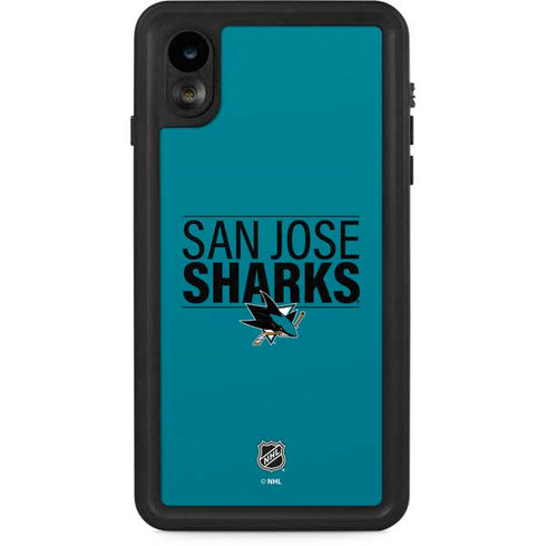 NHL San Jose Sharks Lineup iPhone XR Waterproof Case