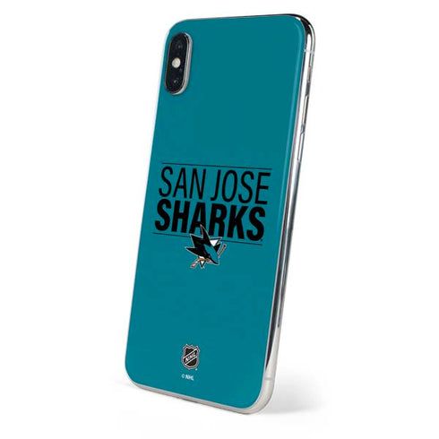 NHL San Jose Sharks Lineup iPhone XS Skin