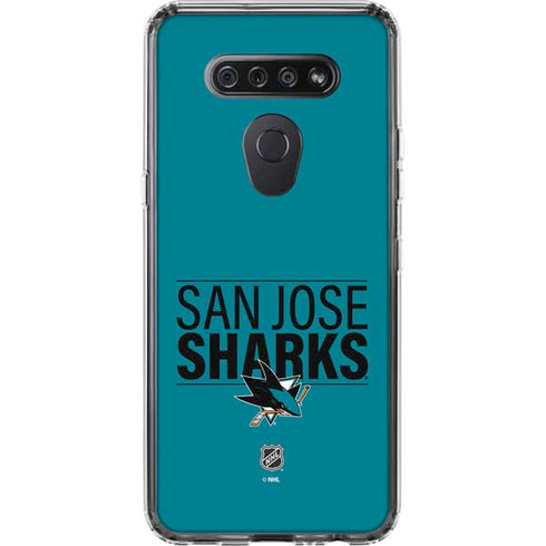 NHL San Jose Sharks Lineup LG K51/Q51 Clear Case