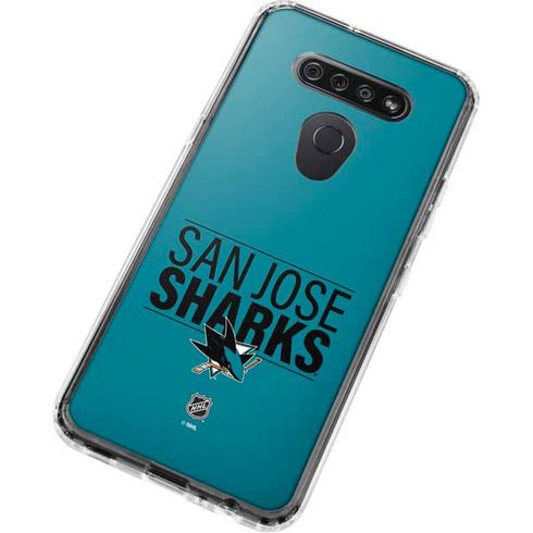 NHL San Jose Sharks Lineup LG K51/Q51 Clear Case