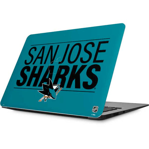 NHL San Jose Sharks Lineup Apple MacBook Skin