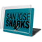 NHL San Jose Sharks Lineup MacBook Pro 16in (2019-20) Case plus Skin