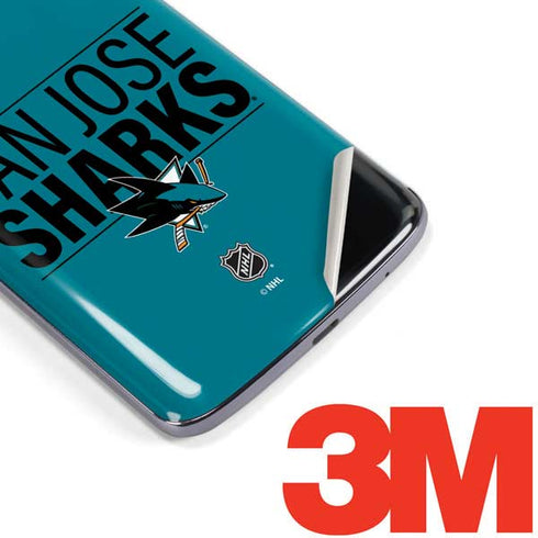 NHL San Jose Sharks Lineup Moto E5 Plus Skin