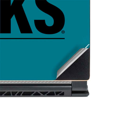 NHL San Jose Sharks Lineup MSI GS65 Stealth Laptop Skin