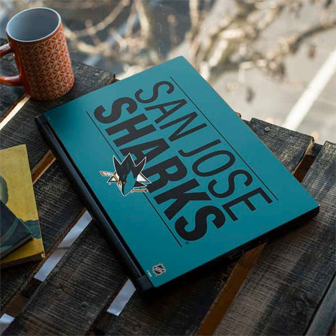 NHL San Jose Sharks Lineup MSI GS65 Stealth Laptop Skin