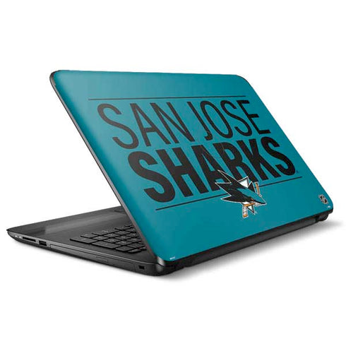 NHL San Jose Sharks Lineup HP Notebook Skin