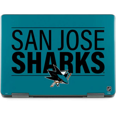 NHL San Jose Sharks Lineup Notebook 9 Pro 13in (2017) Skin