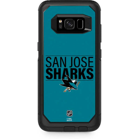 NHL San Jose Sharks Lineup Otterbox Commuter Galaxy Skin