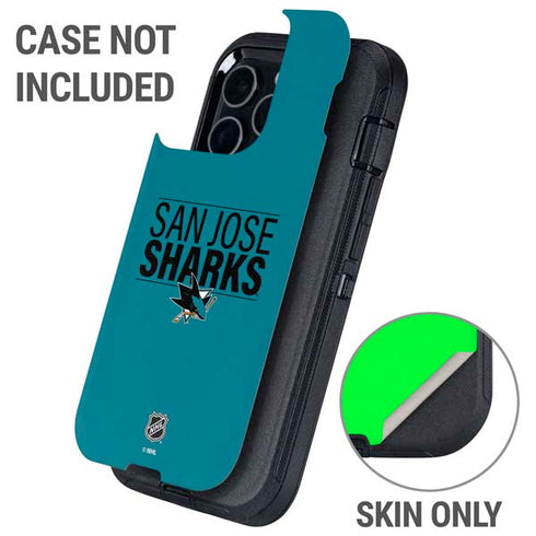 NHL San Jose Sharks Lineup Otterbox Defender iPhone Skin