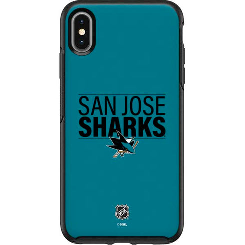 NHL San Jose Sharks Lineup Otterbox Symmetry iPhone Skin