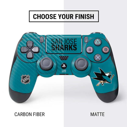 NHL San Jose Sharks Lineup PS4 Controller Skin