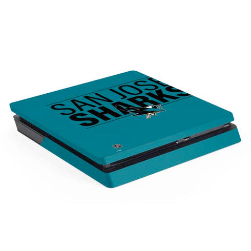 NHL San Jose Sharks Lineup PS4 Slim Skin