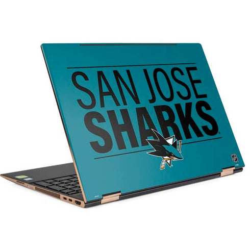 NHL San Jose Sharks Lineup HP Spectre Skin