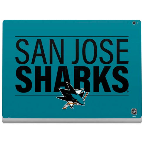 NHL San Jose Sharks Lineup Surface Book 2 15in Skin