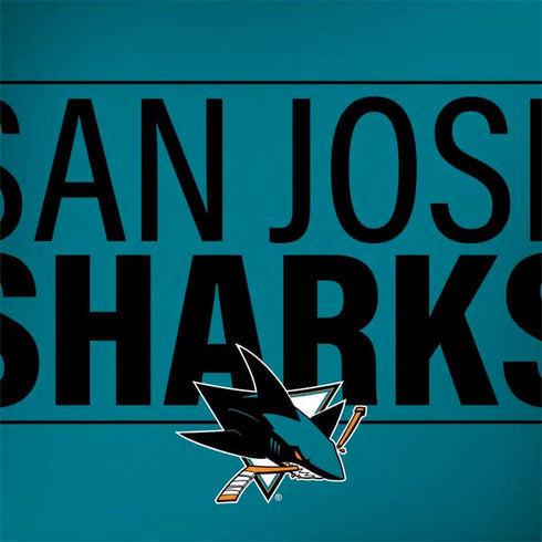 NHL San Jose Sharks Lineup Surface Book 2 15in Skin